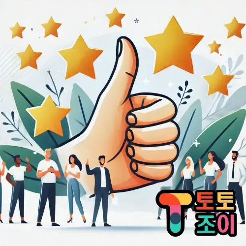이 이미지는 고객 만족도와 유저 경험의 중요성을 상징하며, 토토조이가 제공하는 고품질의 서비스와 유저 친화적인 환경을 나타냅니다. 유저들은 높은 만족도를 경험할 수 있습니다.